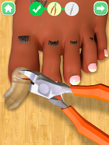 Screenshot 18 Foot Spa ASMR Feet Care Games android