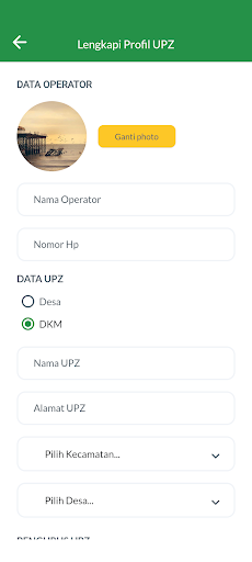 Android application SISFOZIS screenshort