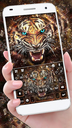 Android application Roaring Fierce Tiger Keyboard screenshort