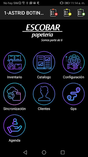 Escobar Papeleria Screen 3