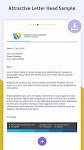 screenshot of Business Letterhead Templates