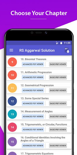 RS Aggarwal Maths Class 11 Sol Screen 3