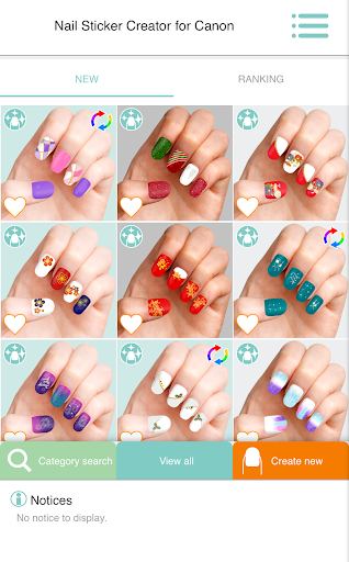 Nail Sticker Creator for Canon