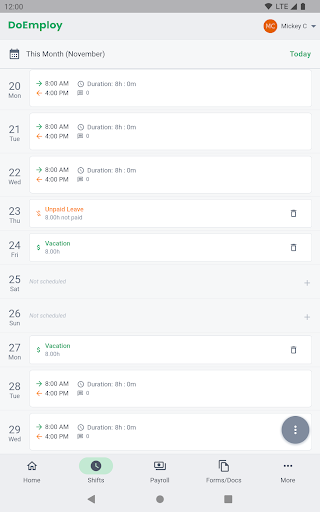 DoEmploy: Payroll & Attendance screenshot 12