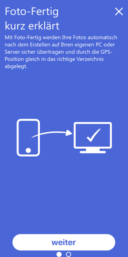 Android application Foto-Fertig screenshort