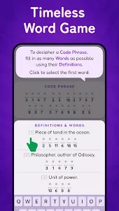 Encode: Word Puzzle Game