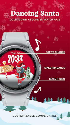 Santa - Christmas Watch Face Screen 2