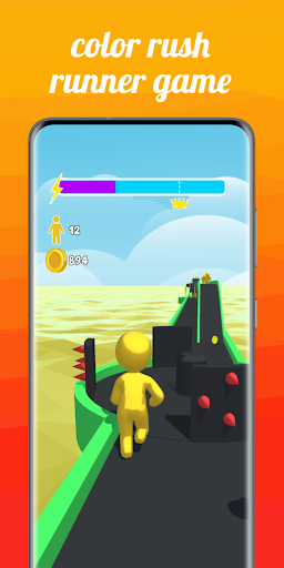 Color Rush Runner Game Screen 2
