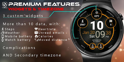 Screenshot 6 Advanced Watch Face android