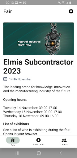 Elmia Plus Screen 3