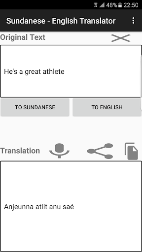 English - Sundanese Translator Screen 3