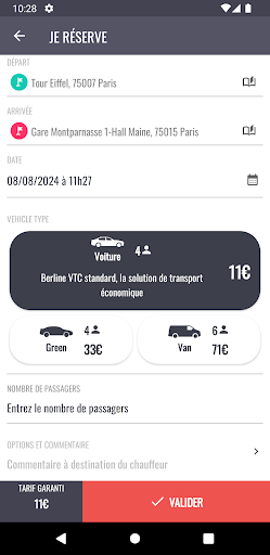 MSN TRANSPORTS Screen 2