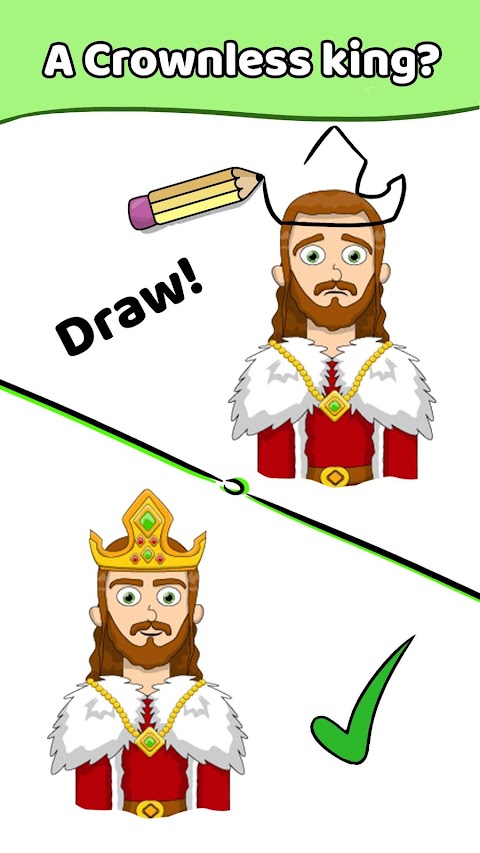 Draw a Line: Tricky Brain Testのおすすめ画像2