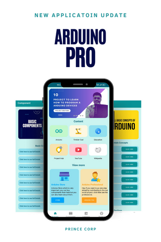 Android application Arduino Pro screenshort