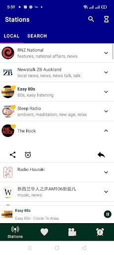 Radio NewZealand - Online FM Screen 2
