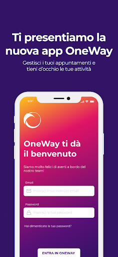 Android application OneWay screenshort