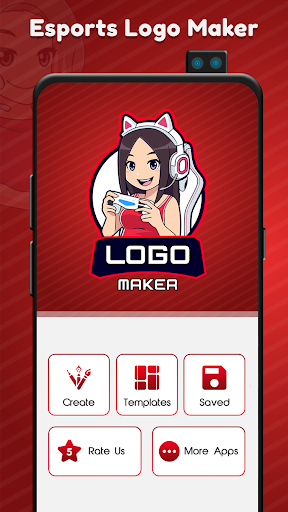 Android application Logo Esport Maker For Girls | screenshort