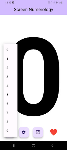 Android application Screen Numerology screenshort