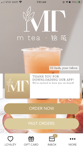 Android application Mtea screenshort