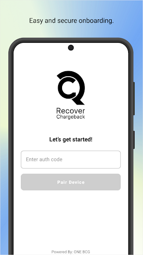 Android application Recover Chargeback App screenshort