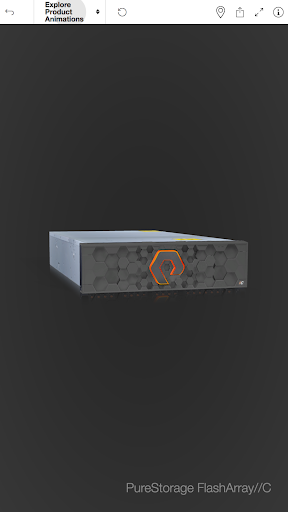 Pure Storage 3D Product Tour Screen 3
