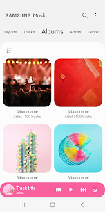 I-Samsung Music MOD APK (Wonke Amadivaysi e-Android) 5
