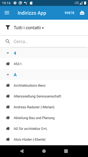 Anteprima dell'app