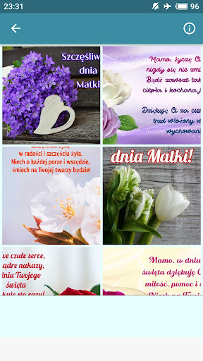 Życzenia z okazji Dnia Matki Screen 3