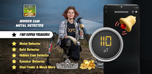 Metal Detector & Hidden Cam