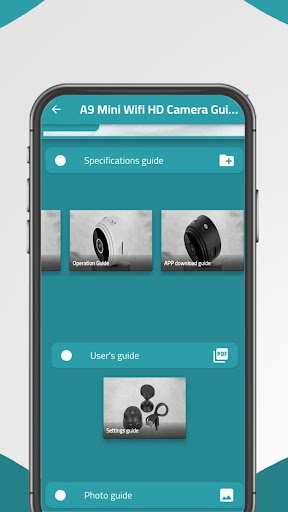 A9 Mini Wifi HD Camera Guide Screen 2