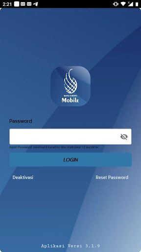 Android application Bank Subang Mobile screenshort