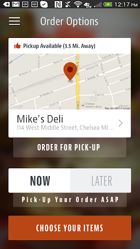 Mikes Deli Screen 2