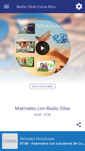 Android application Radio Siloé Costa Rica screenshort