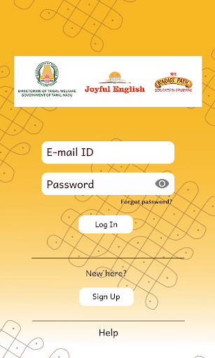 Android application Joyful English screenshort