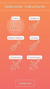 Visualização do aplicativo
