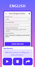 Name ringtone maker Hindi