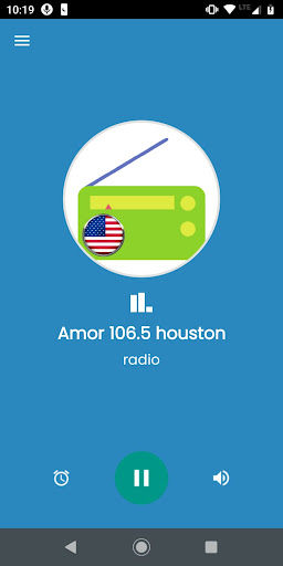 Android application Amor 106.5 Houston screenshort