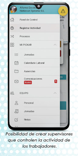 Pickar - Jornada Laboral Screen 3