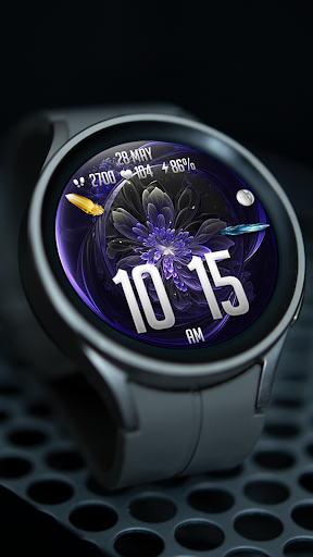 FLW068 Flower Watch Face Screen 3