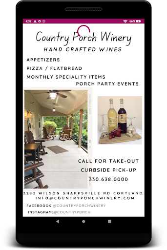 Android application CPWinery screenshort
