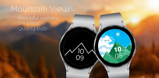 Mountain View Watch Face - F02