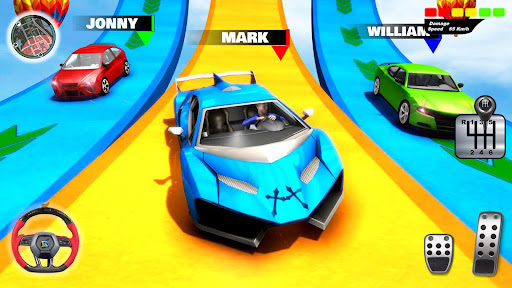 Car Games Ramp Racing Kar Game  screenshots 1