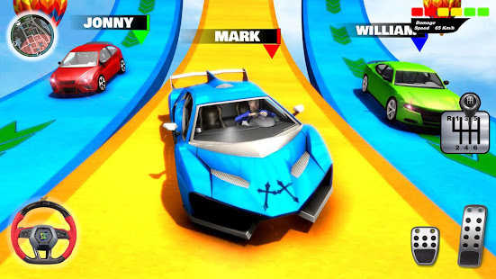 Car Games Ramp Racing Kar Game screenshots 1