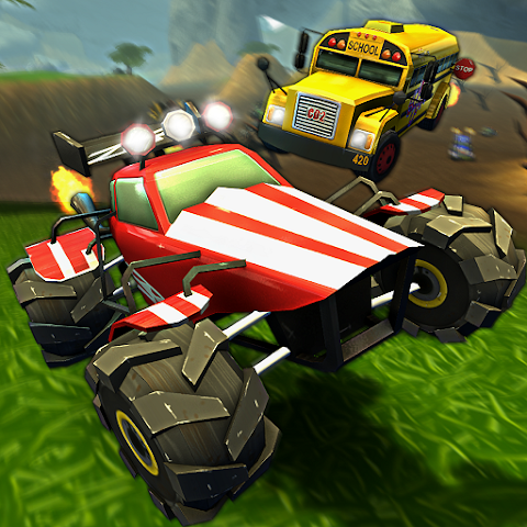 How to download Crash Drive 2: 3D racing cars for PC (without play store)
