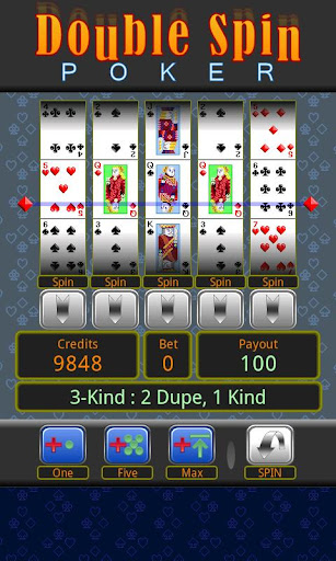 Double Spin Poker Screen 3