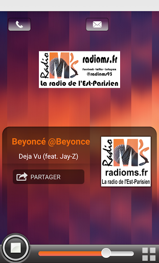Android application Radio M's screenshort
