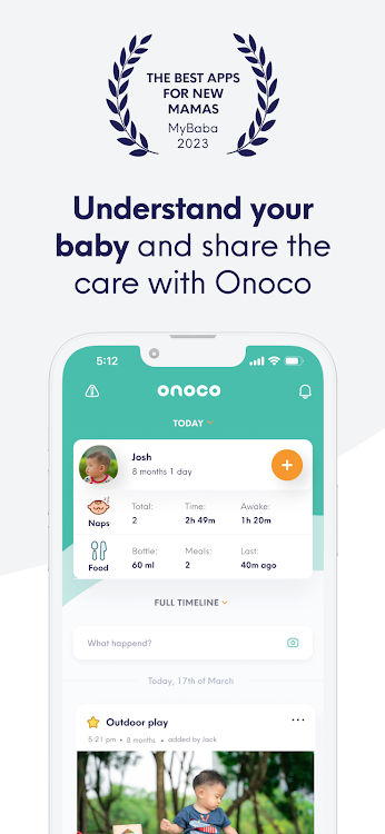 Onoco - Shareable Baby tracker - 1.11.9 - (Android)