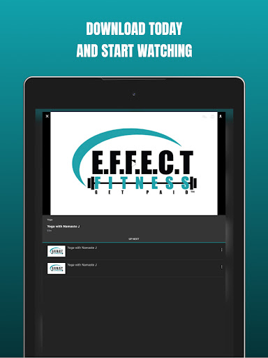 Screenshot of Effect Fitness On Demand