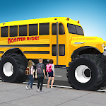 Cover Image of Tải xuống Mô phỏng lái xe buýt trường học - 3D  APK