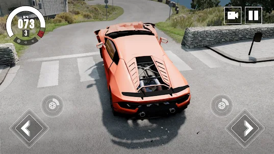 Lamborghini Huracan Crash Game